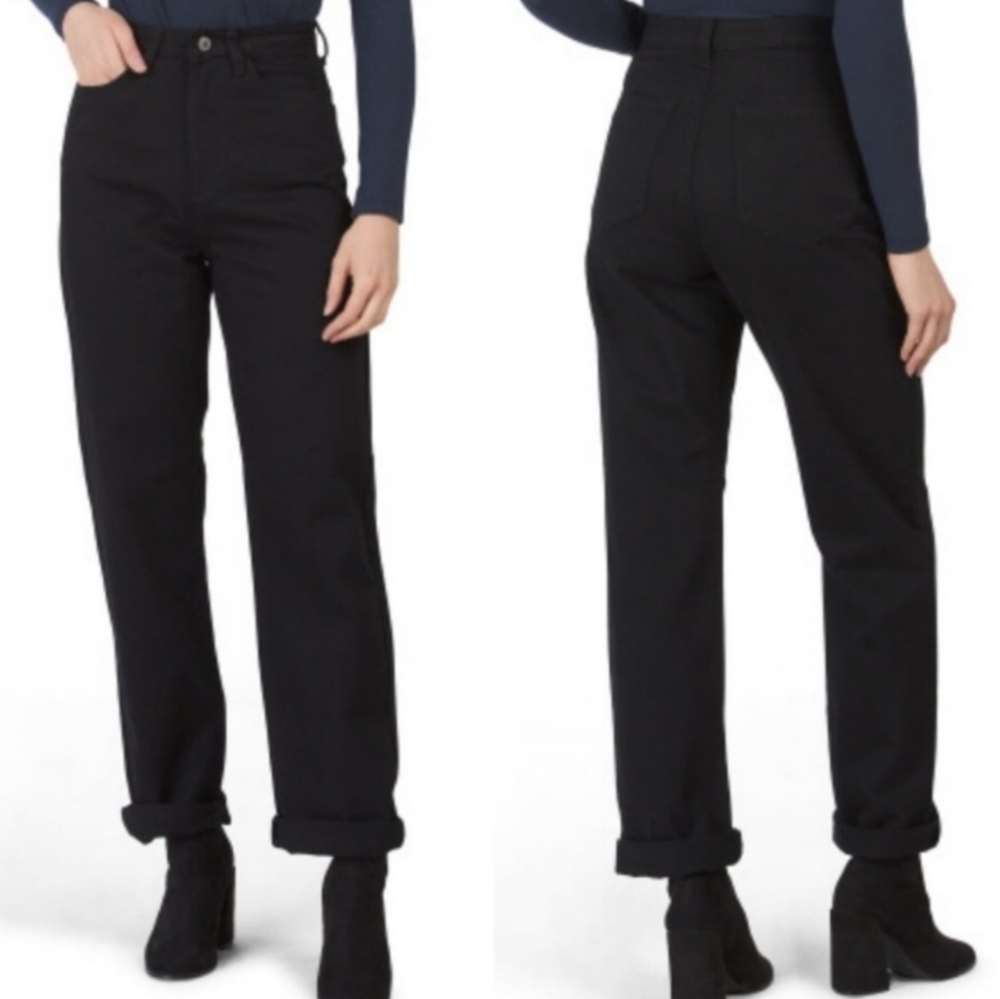 {WeWoreWhat} Brand New Mom Jeans in Jet Black